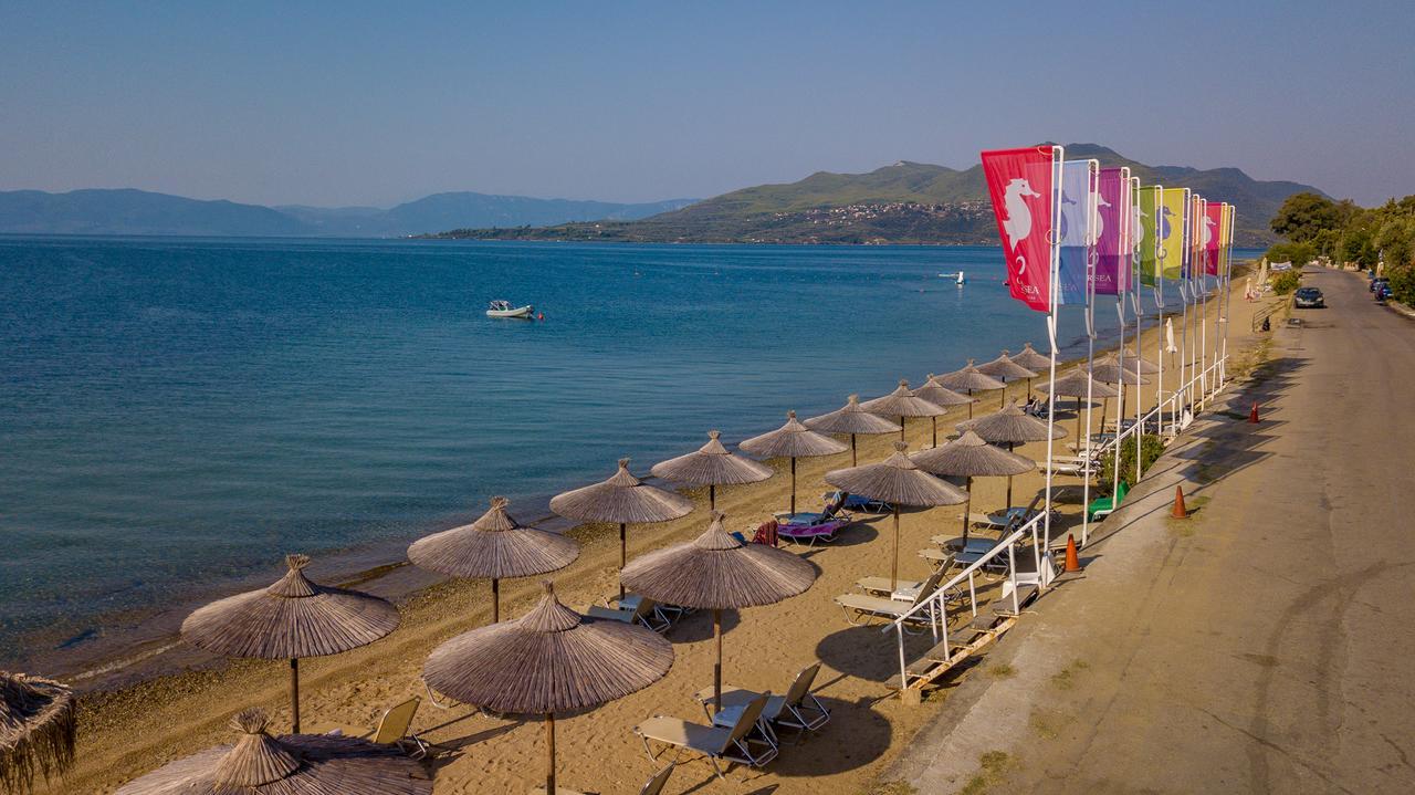 Over Sea Rooms & Villas Loutra Edipsou  Dış mekan fotoğraf